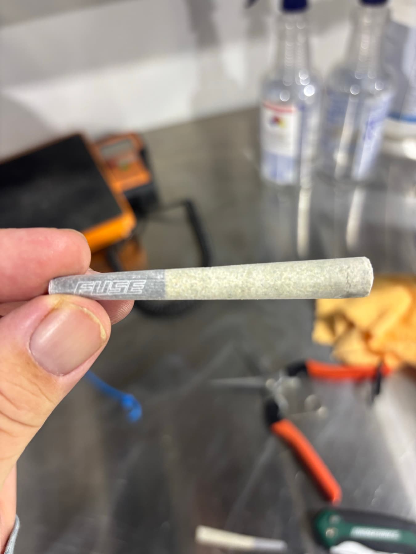Evenly packed, tight-twisted pre-rolls on the brand's own printed cone — the finish a shelf buyer notices first.